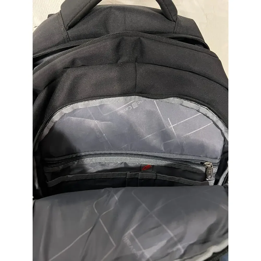 Bruno Cavalli Padded Computer Black Backpack - Picture 4 of 5